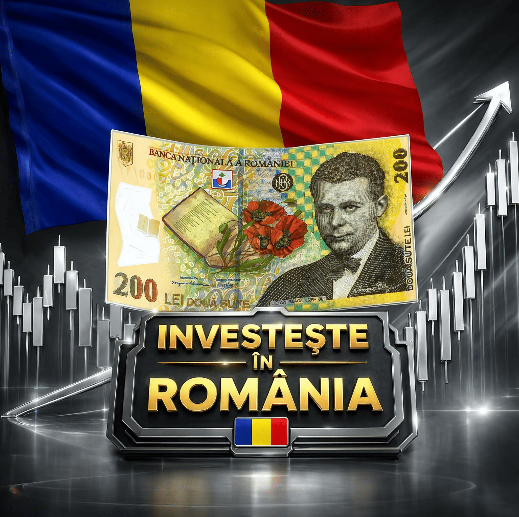 Documente de finanțe personale pe un birou cu accente aurii